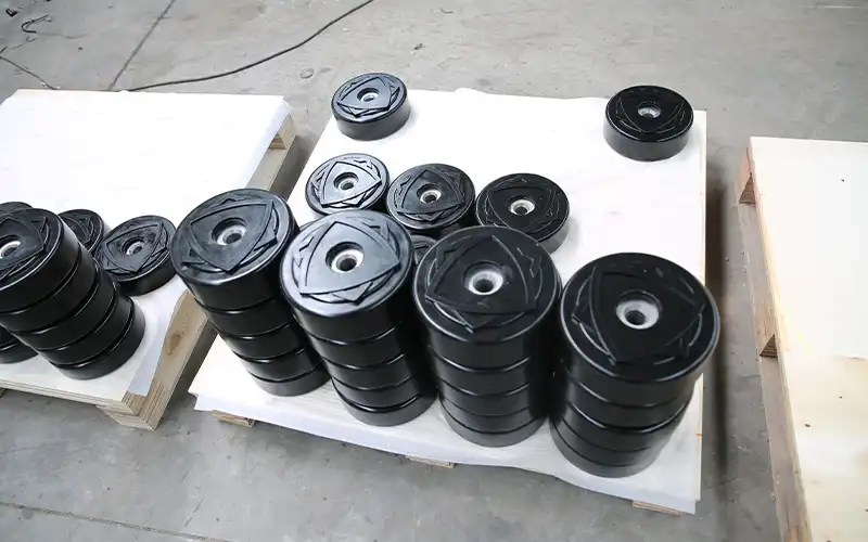 Barbell Plates Factory in China | Rubber, PU, CPU, TPU OEM/ODM | ShuangJia Fitness