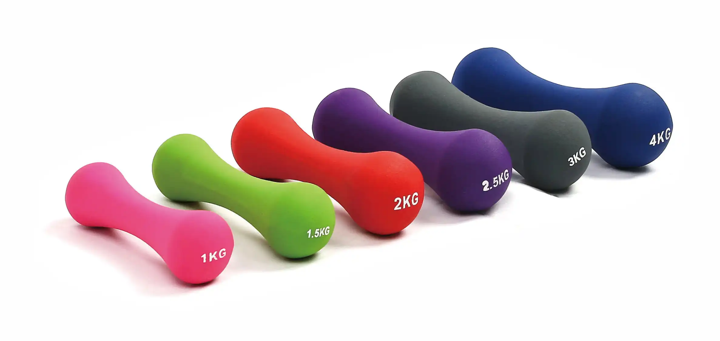 LDX-1005 Bone Shaped Neoprene Dumbbell - Neoprene Dumbbell in Dumbbell Series | ShuangJia Wholesale Fitness Equipment