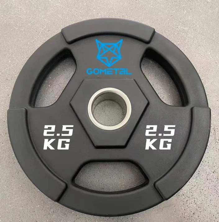 LDX-2050 CPU 3-hole Bumper Plate - CPU Plate in Barbell Plate Series | ShuangJia Wholesale Fitness Equipment