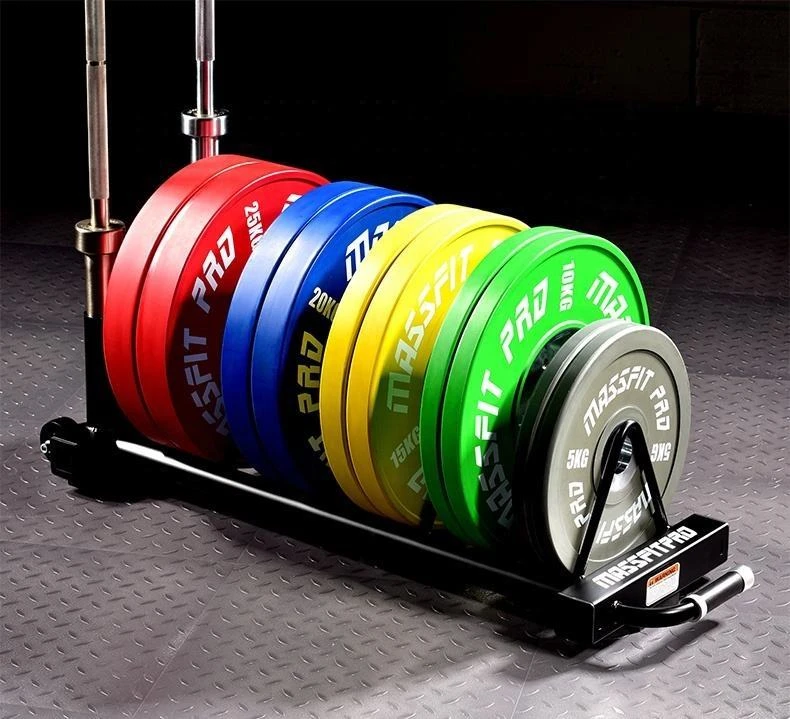 LDX-7101 Horizontal counterweight plate storage rack - Barbell Rack in Supporting Shelf Products | ShuangJia Wholesale Fitness Equipment