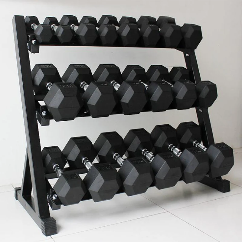LDX-7002 3-Tier Extended Vertical Dumbbell Rack (134cm) 2